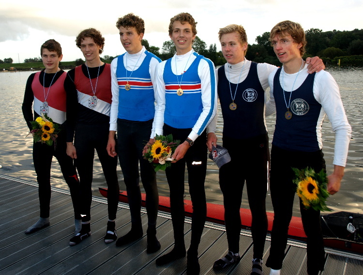 Sieger im Junior Zweier-Ohne A - Yannick und Kristof Sieger im Junior Zweier-Ohne A - Yannick und Kristof