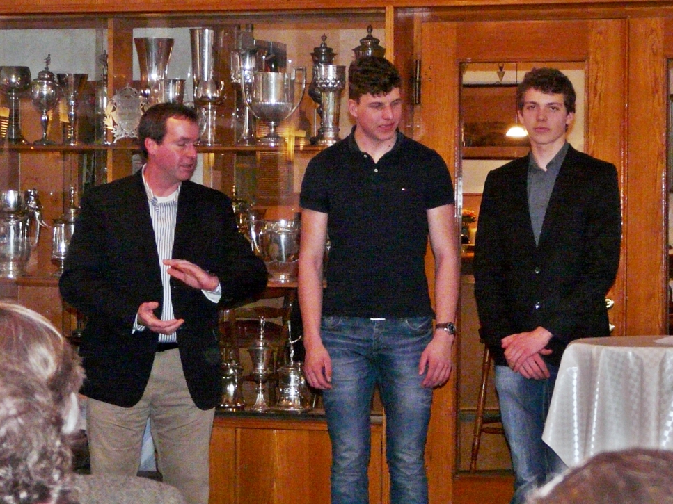 Junioren A - Yannick und Kristof