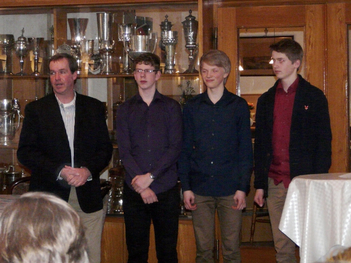 Junioren B - Hannes, Lukas und Jonathan
