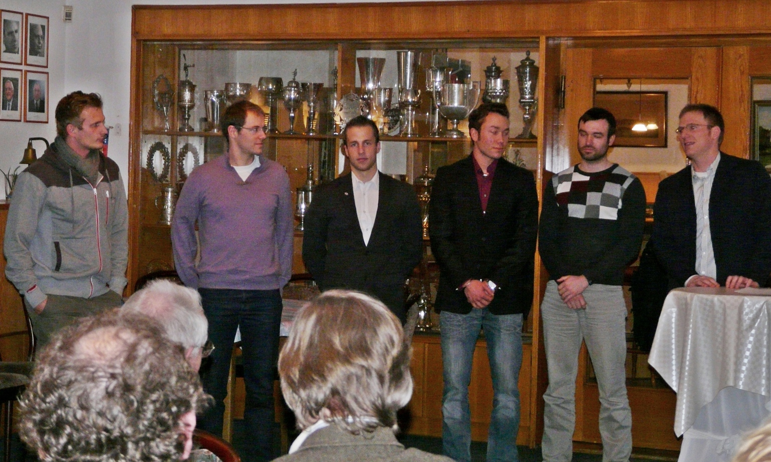 Senioren - Ben, Elias, Jens, Moritz und Bolko