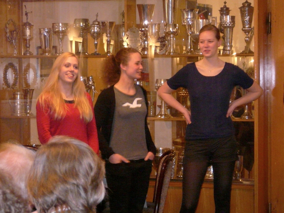 Seniorinnen - Lisa, Judith und Eleni