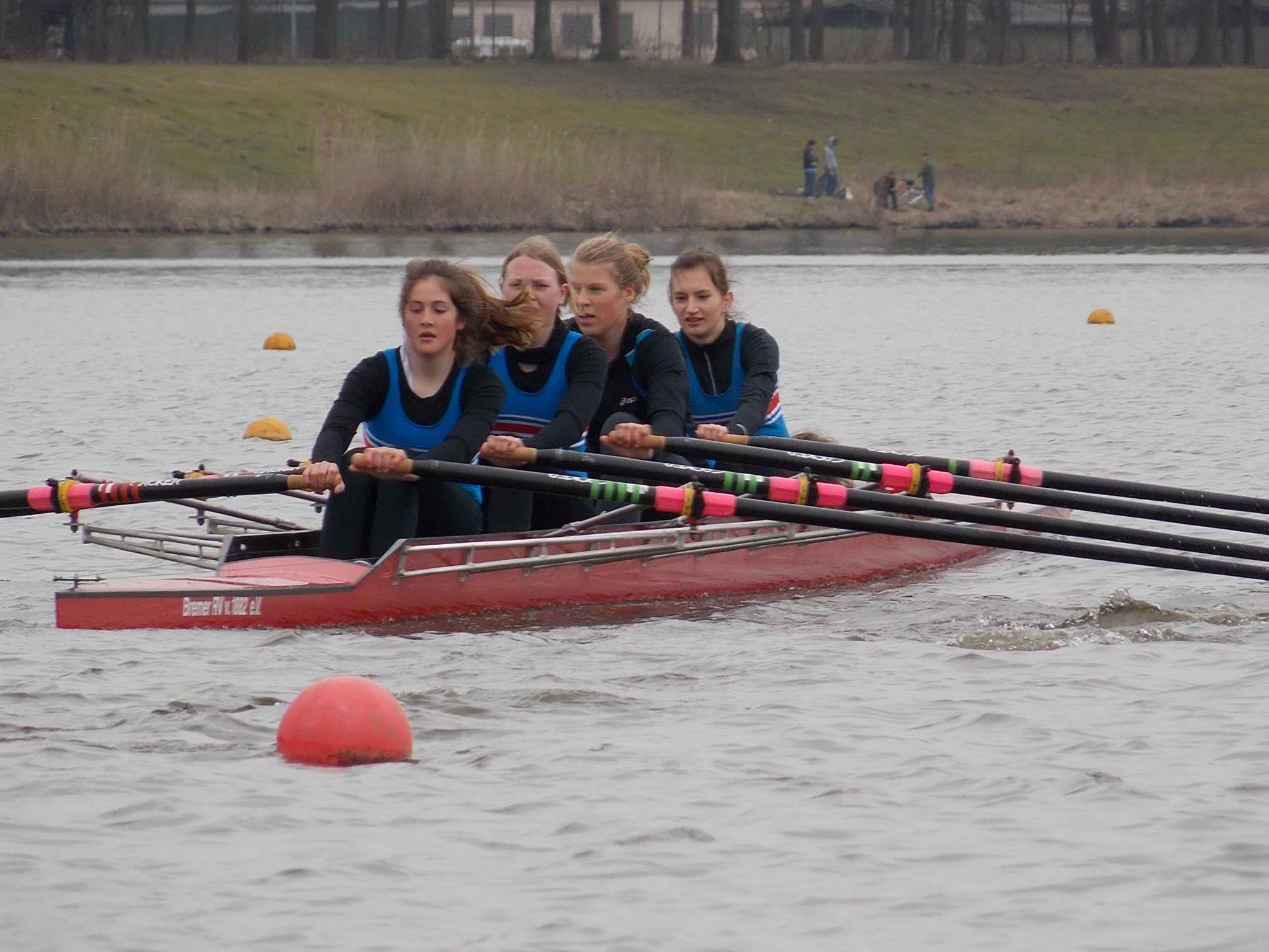 2013-04-14_Die JF B mit Lilli, Paulina, Tessa und (A Juniorin) Alandra mit Steuermann Anton unterwegs.jpg
