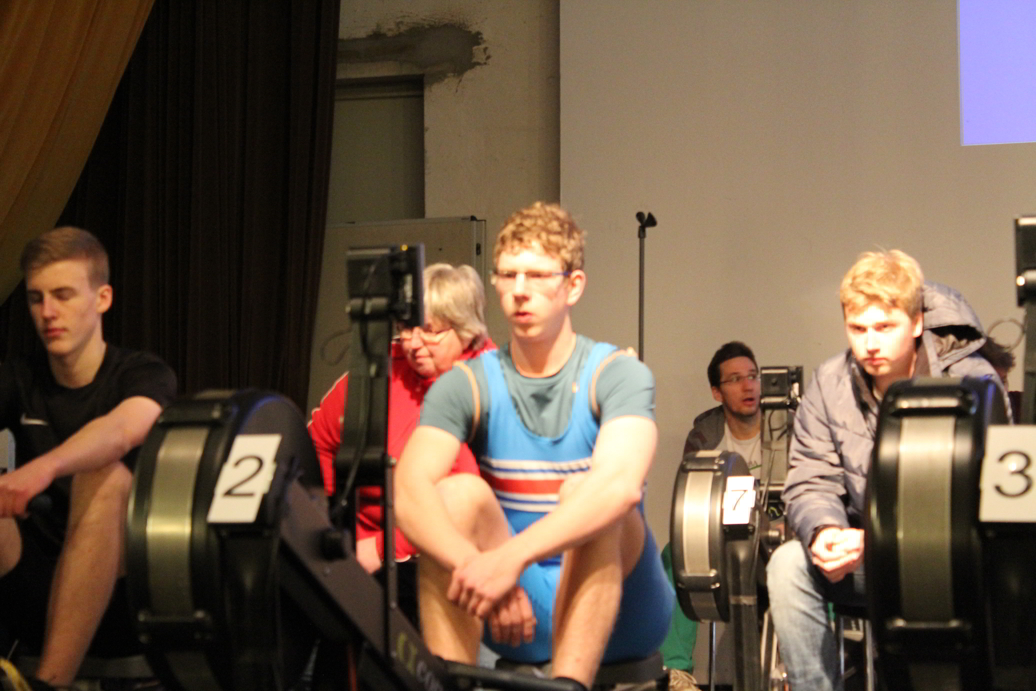 Hannes konzentriert vor dem Rennen Hannes konzentriert vor dem Rennen